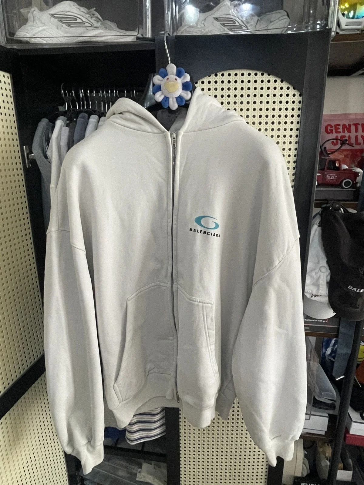 Balenciaga — Balenciaga Loop Sports Icon Zip Hoodie — streetwear — resale