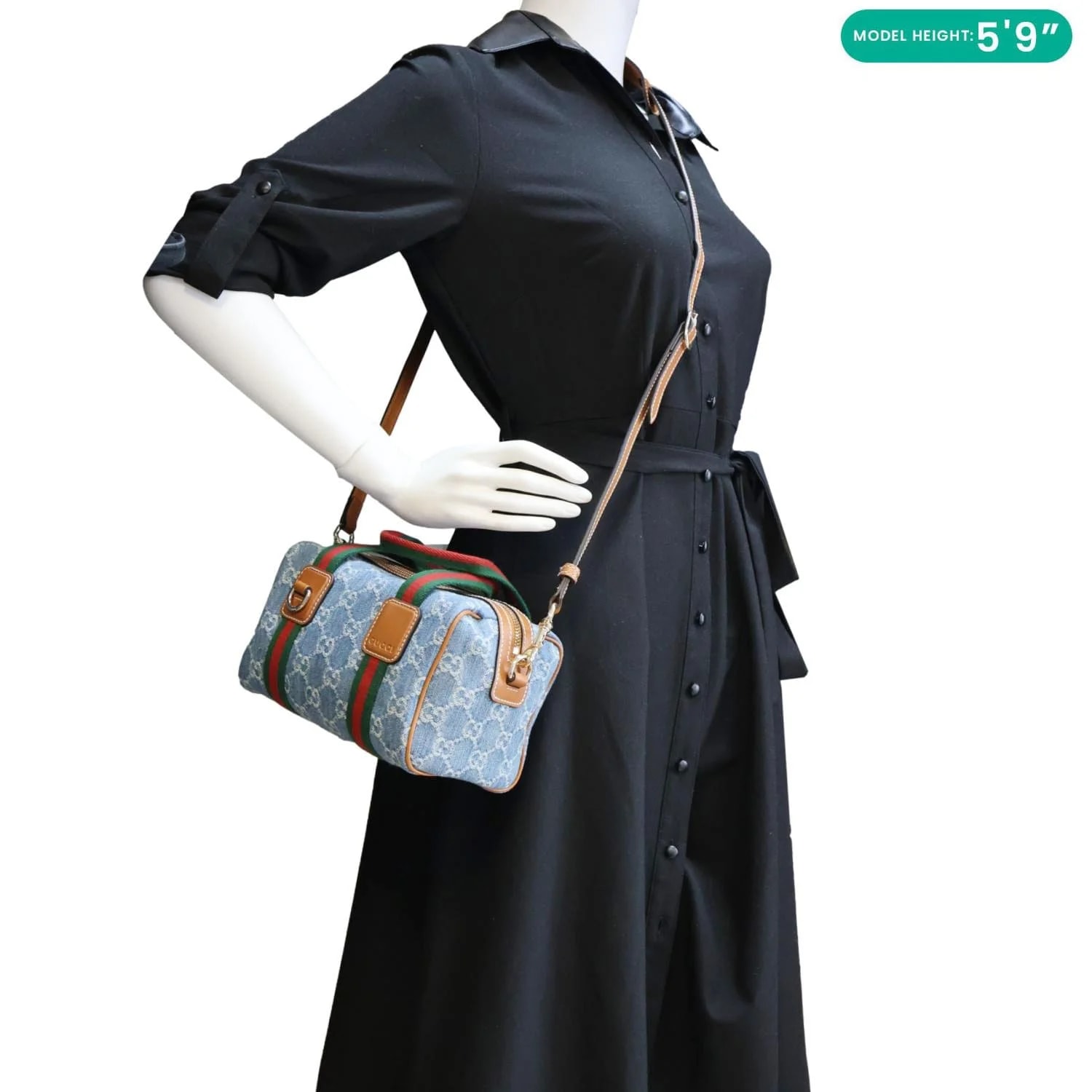 Gucci GG Web Mini GG Top Handle 2