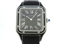 Cartier — Cartier Santos Dumont LM WSSA0046 Stainless Steel / Leather 31mm 2023 #DW252 — Watch — resale