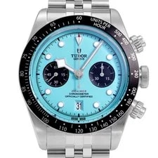 Tudor () Black Bay Chrono 79360N-0024 Turquoise Blue Dial 2