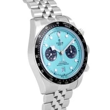 Tudor () Black Bay Chrono 79360N-0024 Turquoise Blue Dial 3
