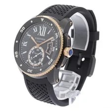 Cartier Calibur-de- Diver W2CA0004 Date Black Dial Automatic 's_961081 3