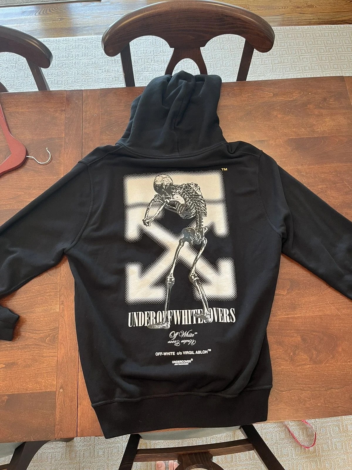Undercover — Undercover Skelton Reversible Zip Hoodie — streetwear — resale