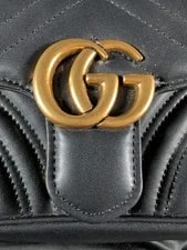 Authentic Gucci Marmont Mini Matelassé in 4