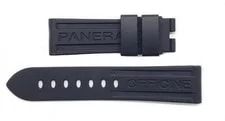 Panerai Luminor Marina 40mm Steel Black Leather Band PAM01372 2