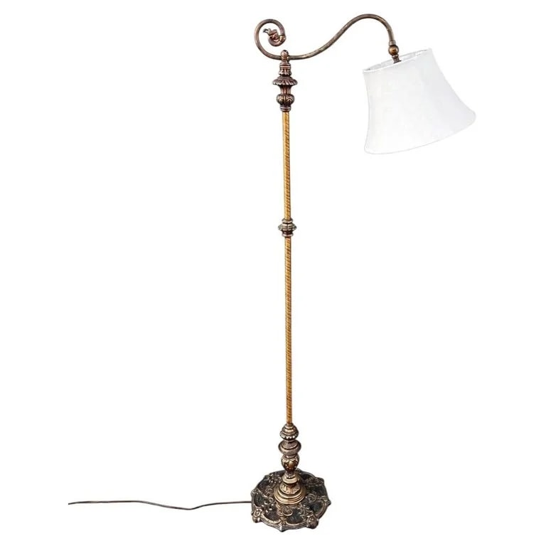 Antique Floor With Original Shade — lighting — resale