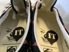 Vans IT House of Terror Pennywise Horror Checker Shoes Size 9 ’s 3
