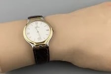 Omega de Ville Cal.1436 196.0136 Roman Quartz From Japan 2