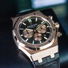 Audemars Piguet Royal Oak Chronograph 41mm Rose Gold Brown 26331OR 4