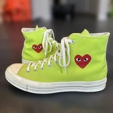 7.5US Cdg Play Converse Version Collab Shoes Limited 2