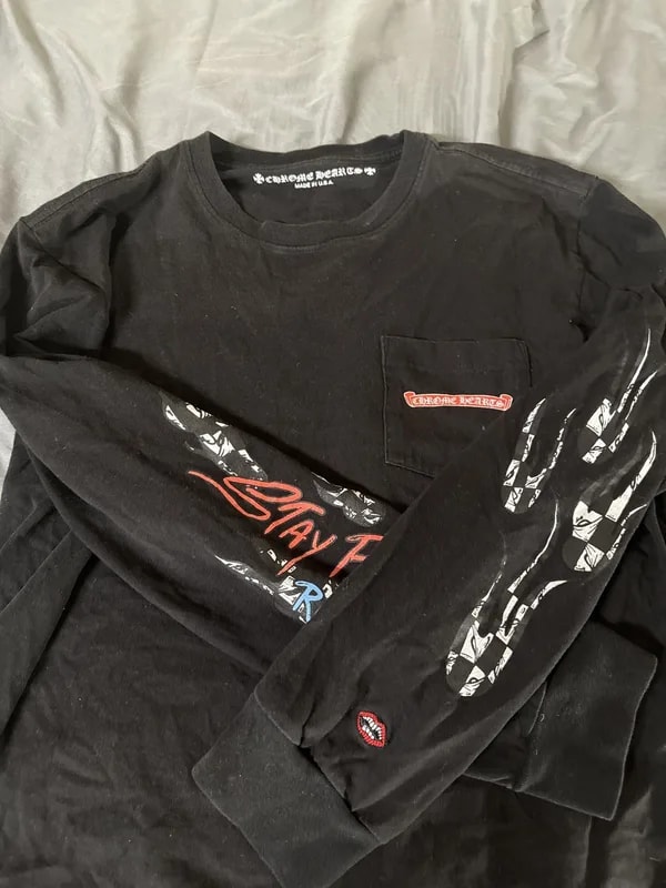 Chrome Hearts — Hearts Matty Boy Stay Fast Long Sleeve — streetwear — resale