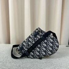 Dior Saddle Embroidered Saddle Bag - Very Good #1G7ZWH0 2