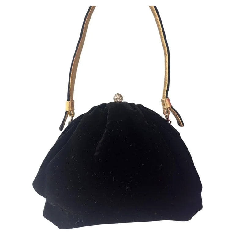Dolce & Gabbana — Dolce & Gabbana Evening Bag in With Jewel Closure, 1990s — Designer Shoe — resale