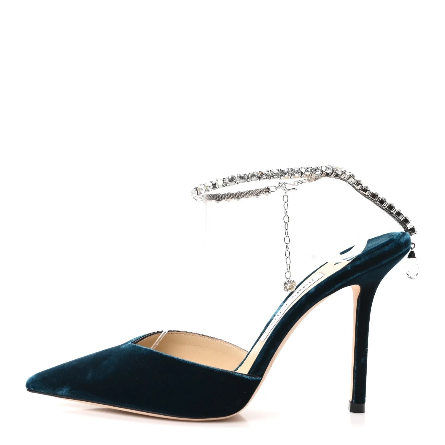 Jimmy Choo — Saeda 100 38.5 Dragonfly — Designer Shoe — resale