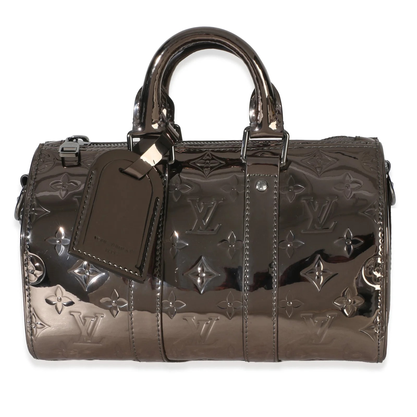 Louis Vuitton — Louis Vuitton Mirror Heritage Keepall Bandouliere 25 Metallic — Handbag — resale