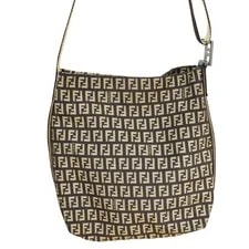 Fendi — Fendi Zuccino Hardware Closure Auth — Handbag — resale