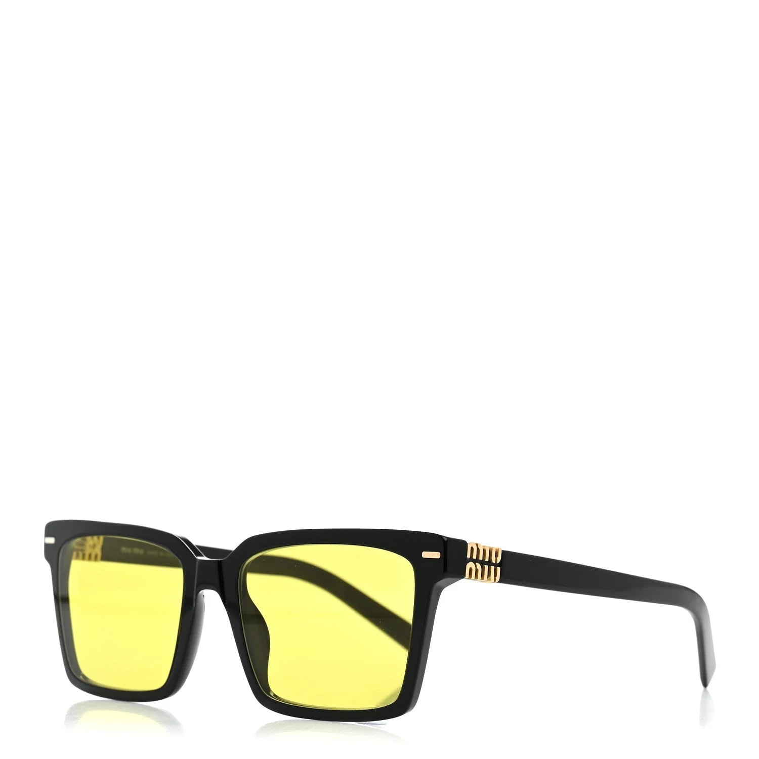 Miu Miu — Acetate Rectangle Sunglasses SMU 13Z — Accessory — resale