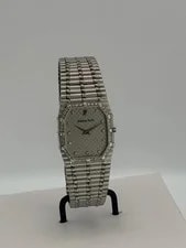 Audemars Piguet Bamboo 18k White Gold With Diamond Bezel and Diamond Dial 2
