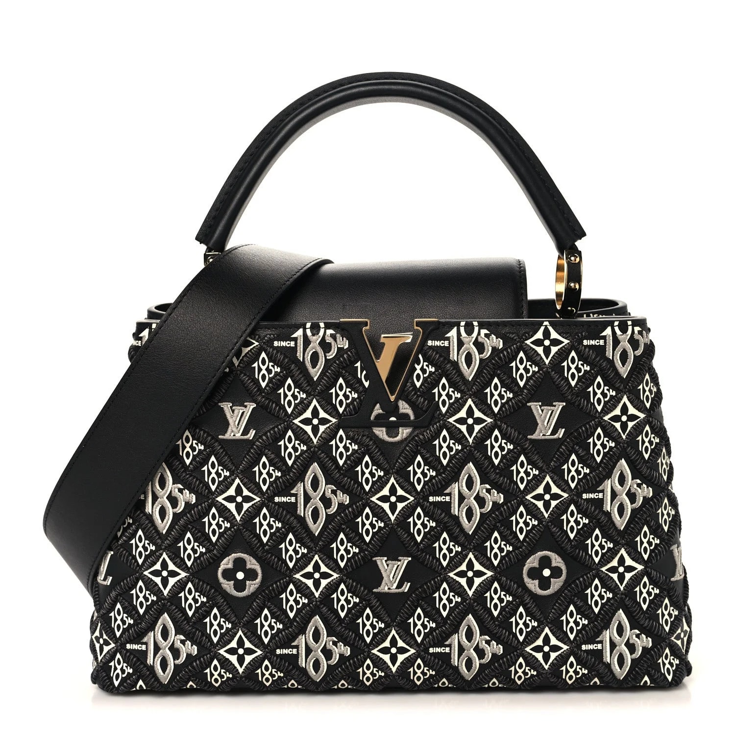 Louis Vuitton — Since 1854 Embroidered Capucines — Handbag — resale