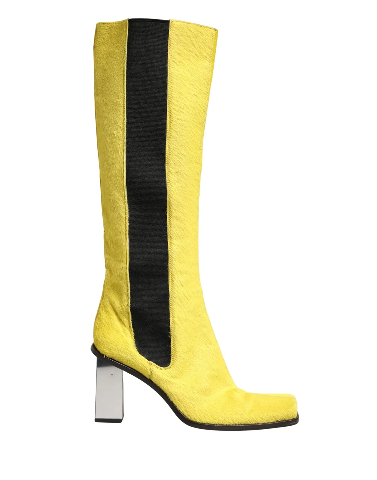 Dolce & Gabbana — Dolce & Gabbana Exotic Knee High — Designer Shoe — resale