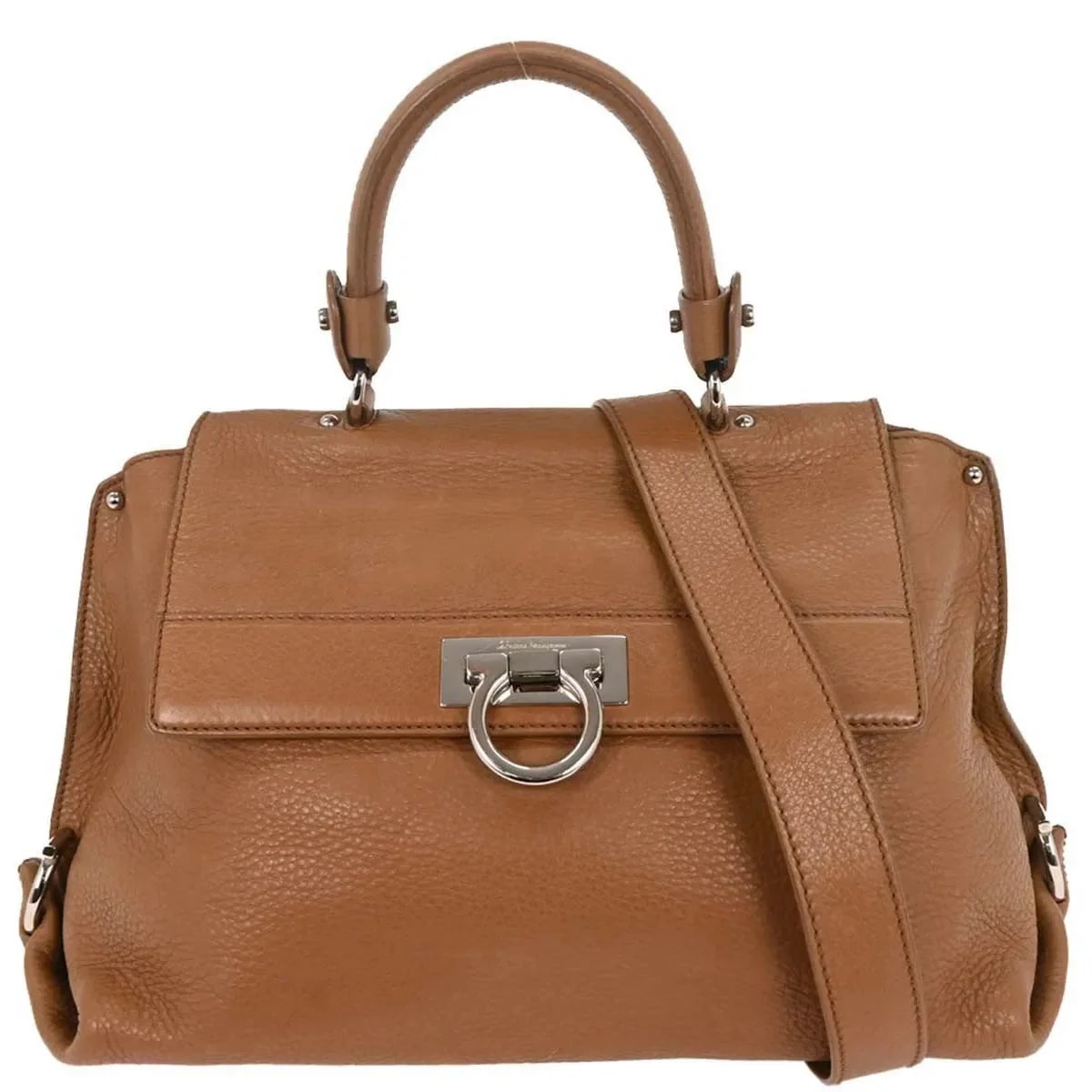 Ferragamo — Salvatore Ferragamo Sofia Satchel — Handbag — resale