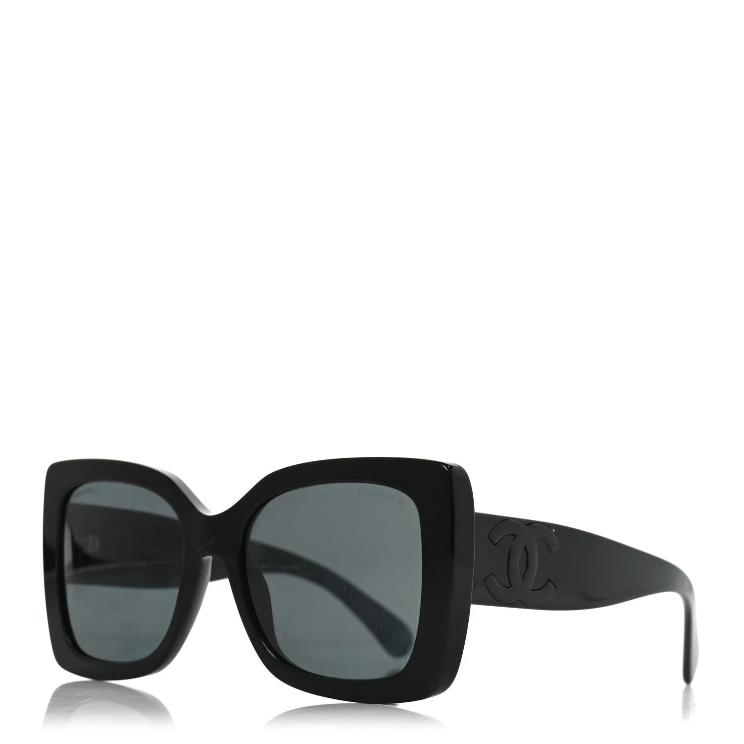 Chanel — Square Polarized CC 5494-A Sunglasses — Accessory — resale