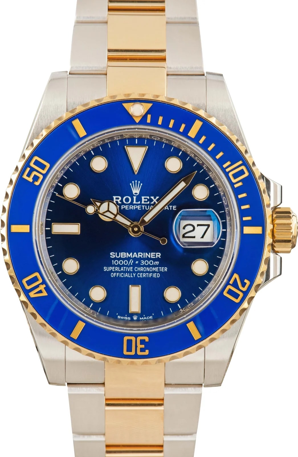 Stainless Steel & Yellow Gold Rolex Submariner Ref 126613LB 2