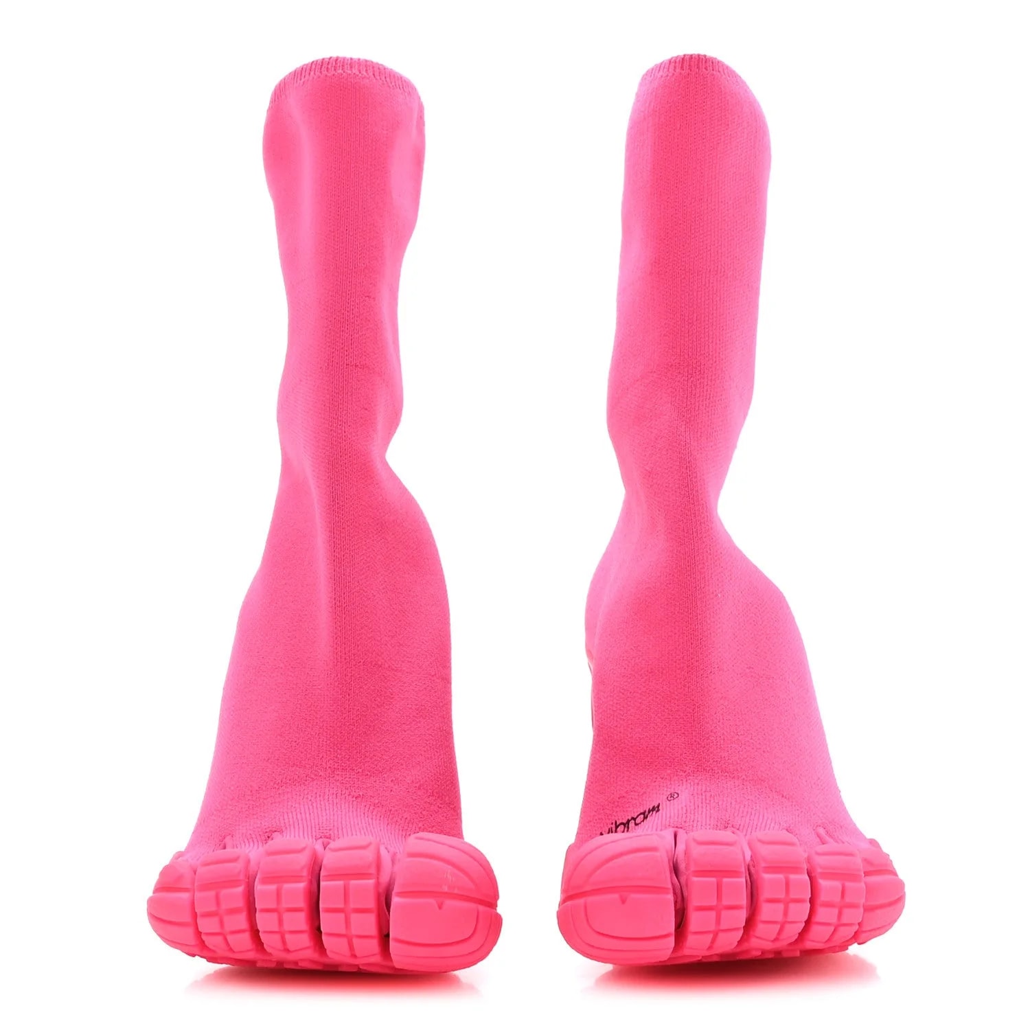 X Vibram 80mm Toe Booties 37 Fluo 3