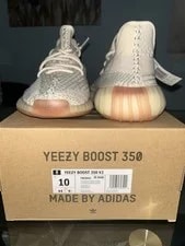 Yeezy Boost 350 V2 - Citrin Non-Reflective - Size 10 - W/box 4