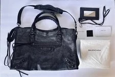 Balenciaga — Authentic Balenciaga Neiman Marcus LTD ED City — Handbag — resale