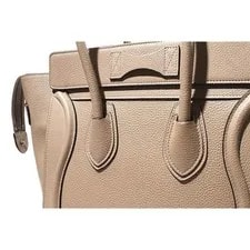 Celine Luggage Shopper Drummed Calf Dune Italy 3