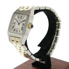 Cartier Santos Demoiselle Lm W25067Z6 Case Size 26mm #51026 2