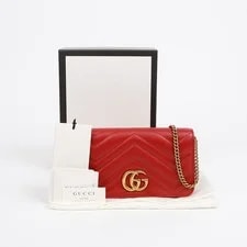 Gucci — Gucci GG Marmont Mini Crossbody 488426 156276698 — Handbag — resale