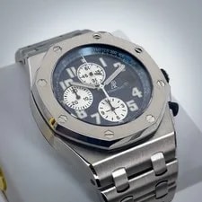 Audemars Piguet Royal Oak Offshore Chronograph 42mm Blue Dial Complete Set 4