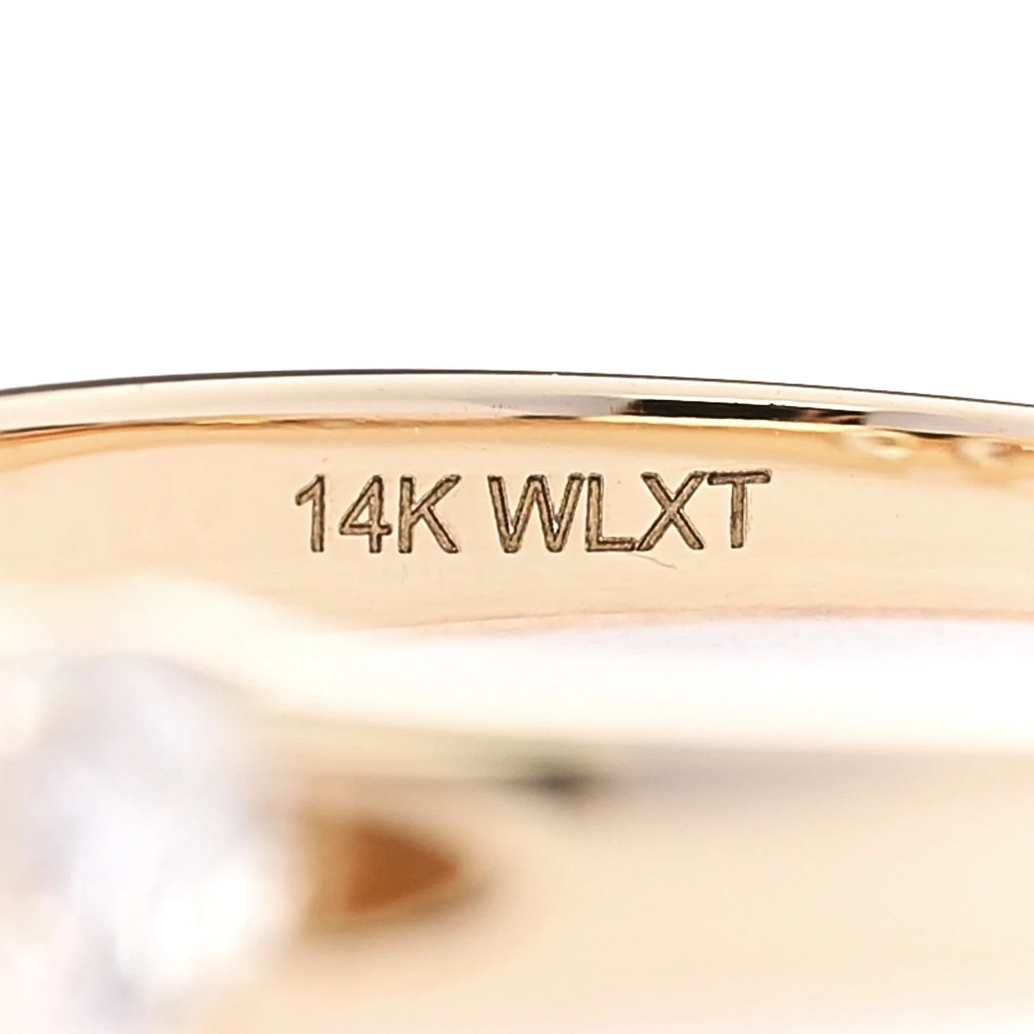 14K Yellow Gold .95ctw Five 54 7 4