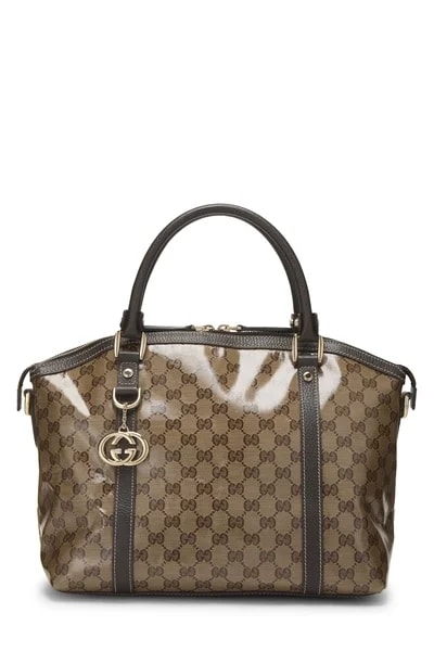 Gucci — Orginal GG Interlocking Dome Large — Handbag — resale