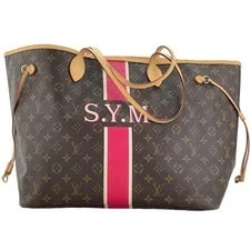 Louis Vuitton — Authentic Louis Vuitton Neverfull My Heritage Brow... — Handbag — resale