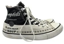 Converse Andy Warhol Campbells Blackbean Chuck Taylor All-Star Size M8 W10 / 41 2