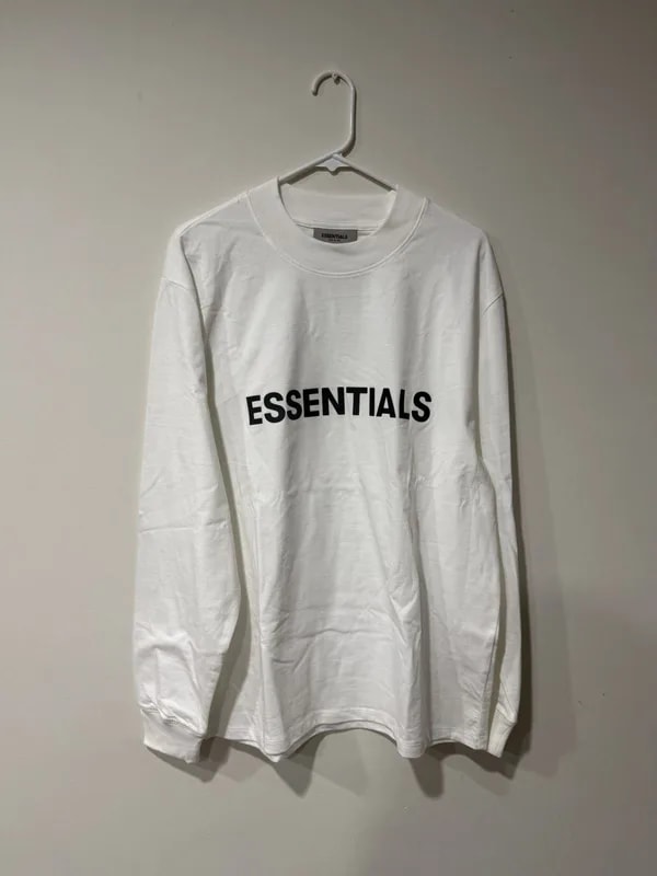 Fear of God — Fear of God Essentials Long Sleeve T-Shirt — streetwear — resale