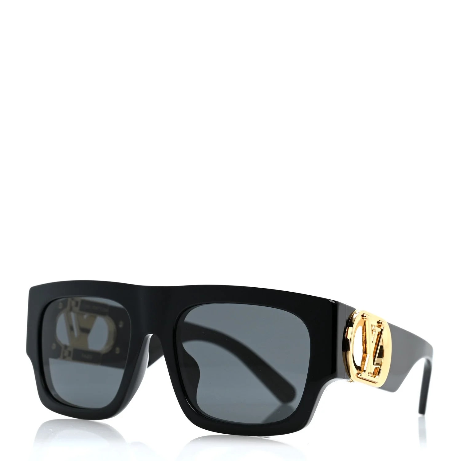 Louis Vuitton — Acetate Link Square Sunglasses Z1478E — Accessory — resale