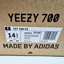 Adidas US 14.5 Fade Yeezy 700 V3 2