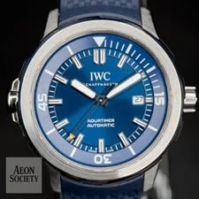 IWC Aquatimer Automatic Blue Dial Dive Sports 2