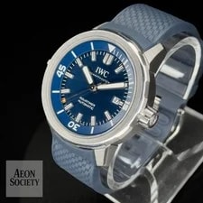 IWC Aquatimer Automatic Blue Dial Dive Sports 4