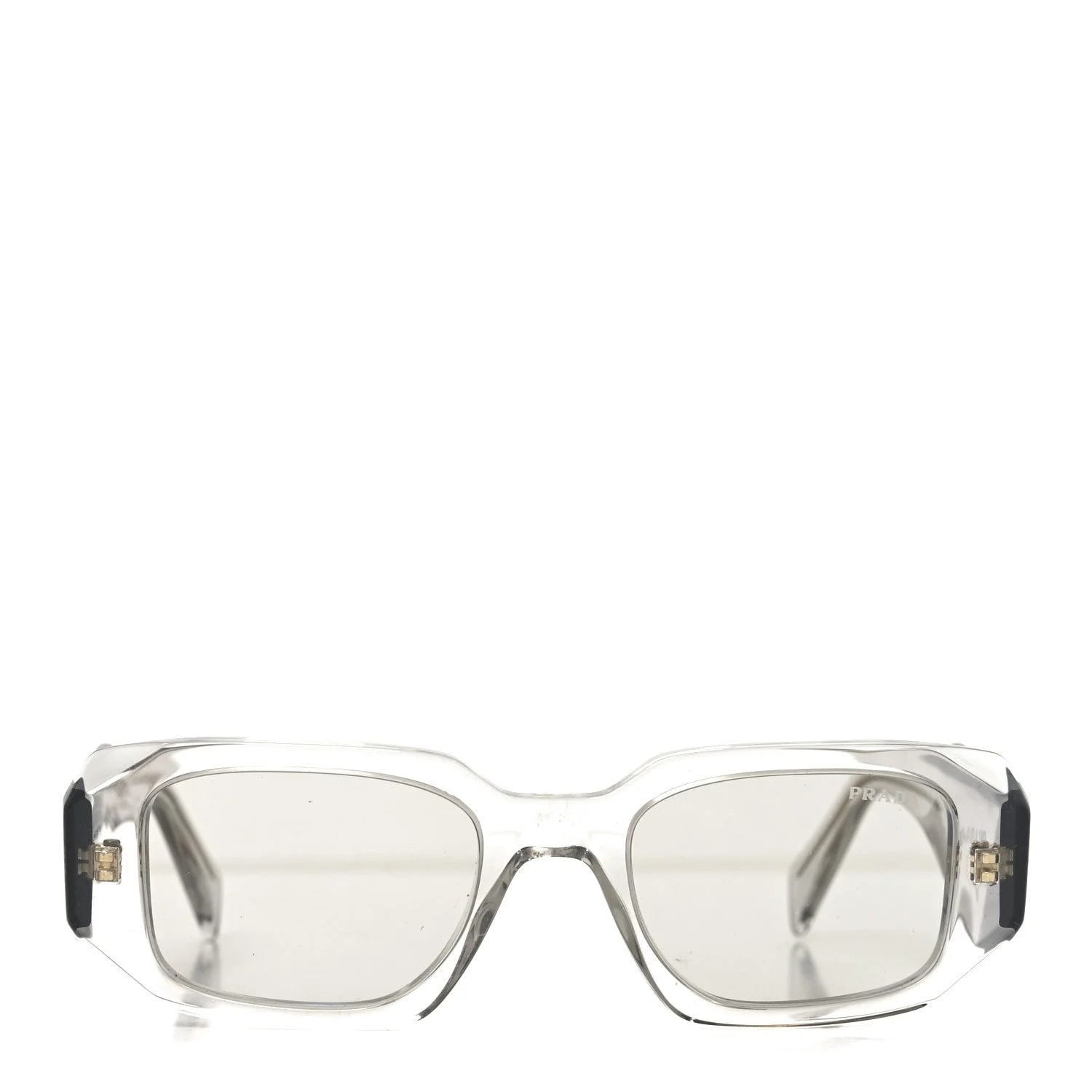 Acetate Symbole Sunglasses SPR 17W Transparent 2