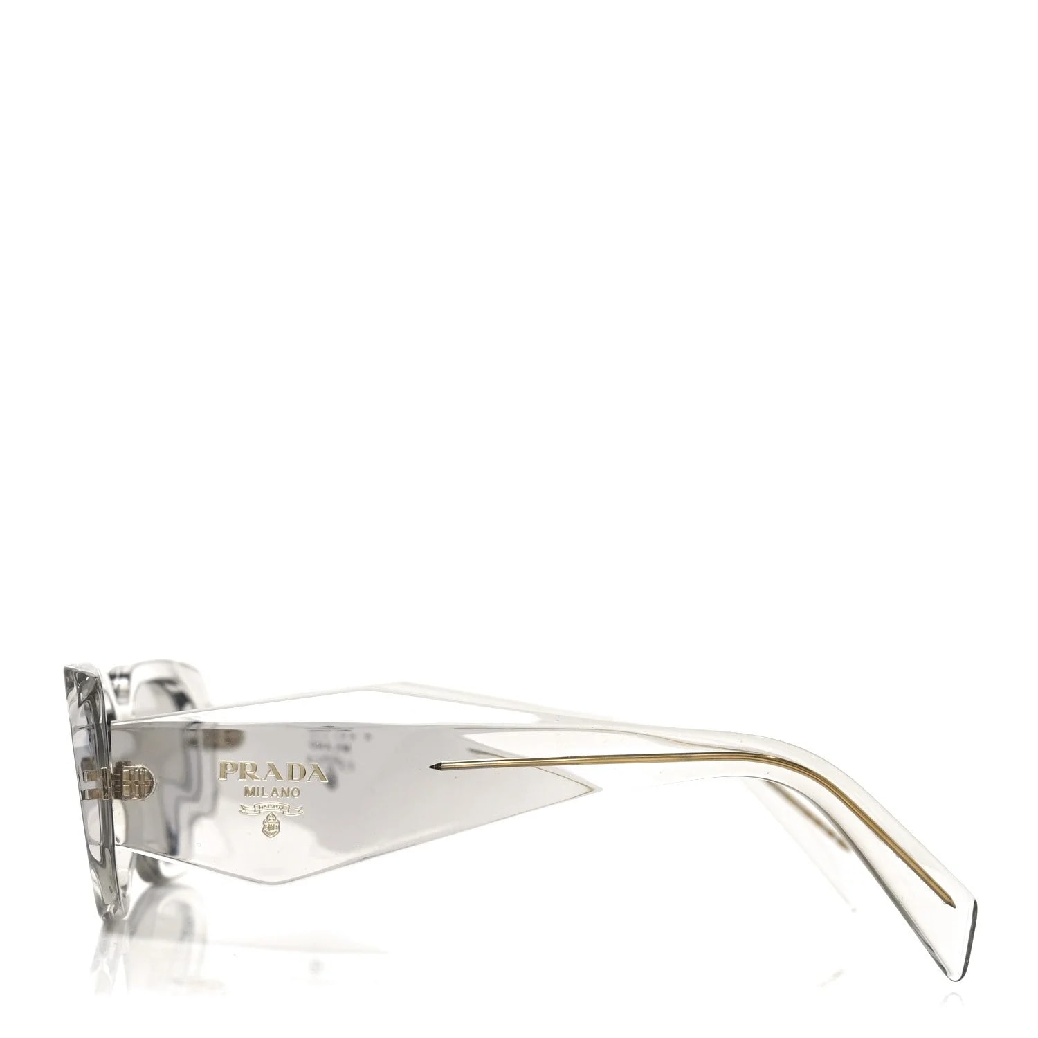 Acetate Symbole Sunglasses SPR 17W Transparent 3