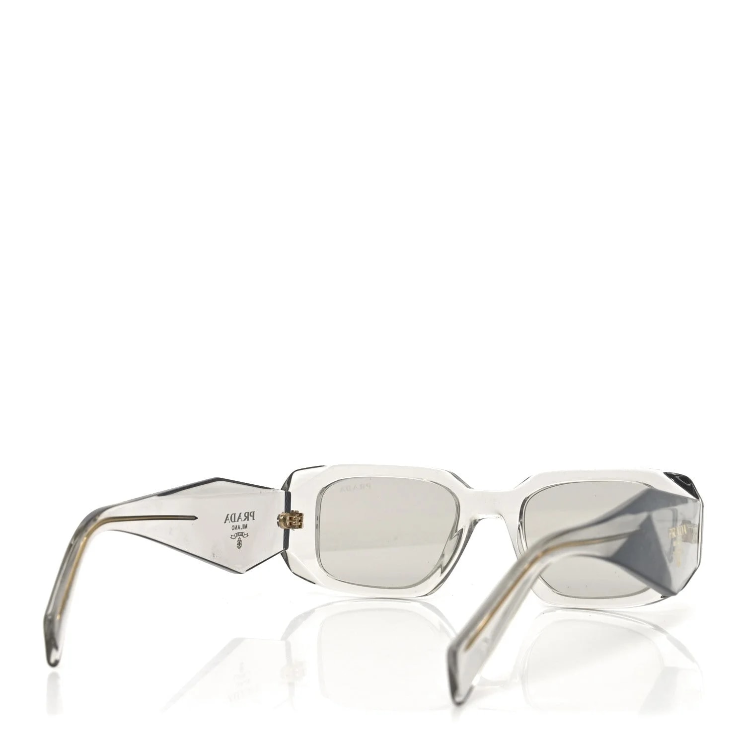Acetate Symbole Sunglasses SPR 17W Transparent 4