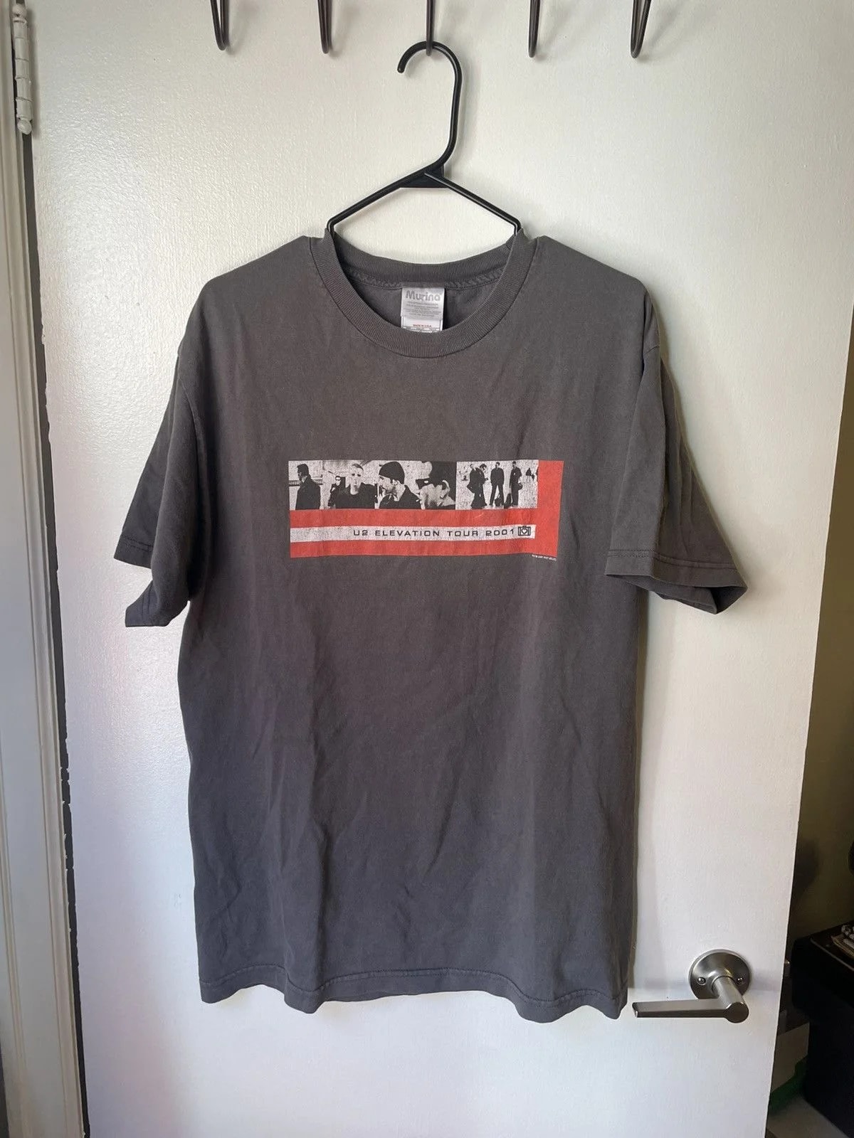2001 U2 Elevation Tour T-Shirt — streetwear — resale