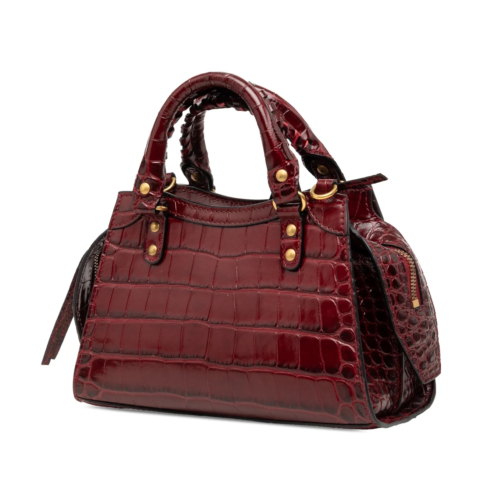 Mini Embossed Motocross Neo Classic City Satchel 2