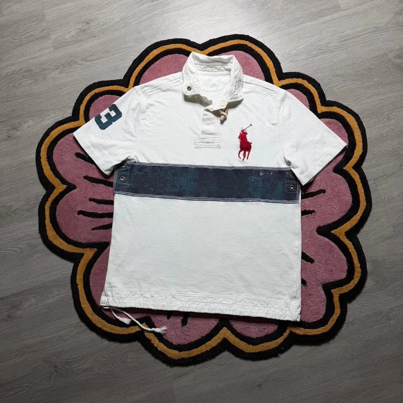 Polo Ralph Lauren — Polo Ralph Lauren Embroidered Big Pony Rugby Polo Shirt L/xl — streetwear — resale