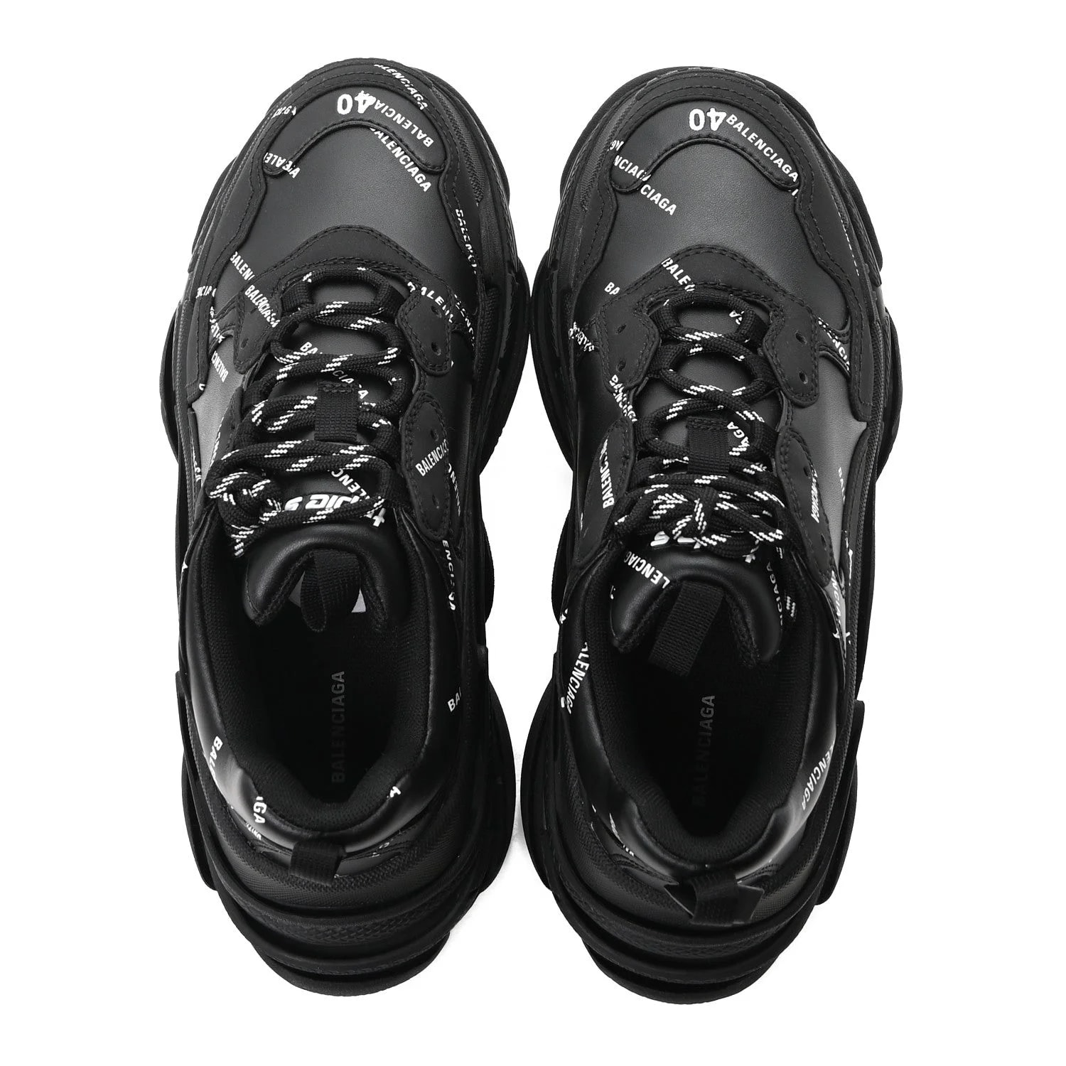 Technical Fabric Allover Logo Triple S 40 2